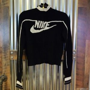 Vintage Nike zip up size M 100% cashmere